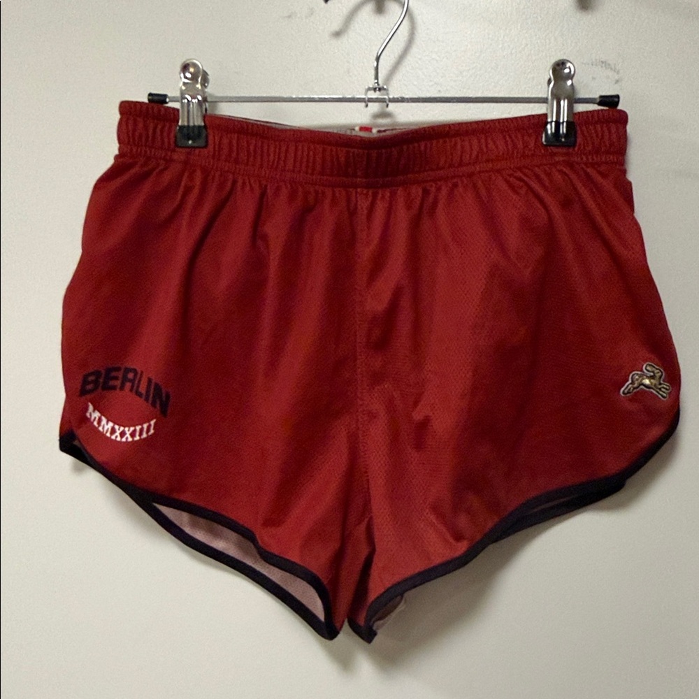 Red Berlin Running Shorts